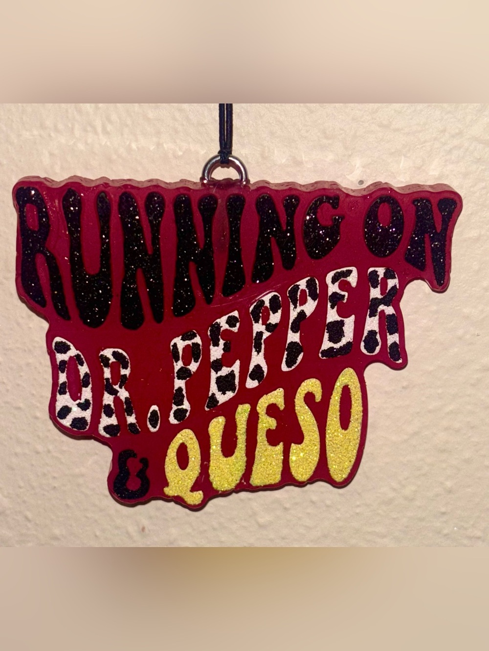 Dr.Pepper & Queso Freshie (Air Freshener)